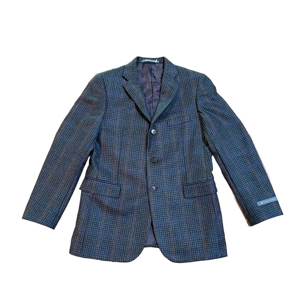 Hickey Freeman His First Boys Blazer Sport Coat Size 12 Reg Worsted Wool Made US